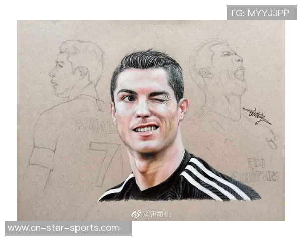 球星素描与足球艺术的完美融合展现球员风采与竞技精神